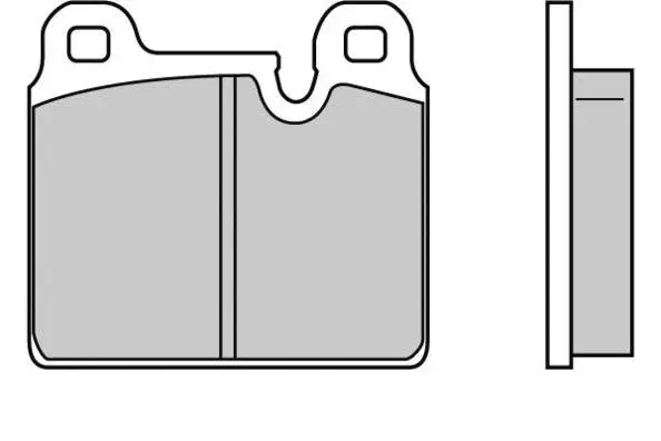 Brake Pad Set, disc brake (12-0636)