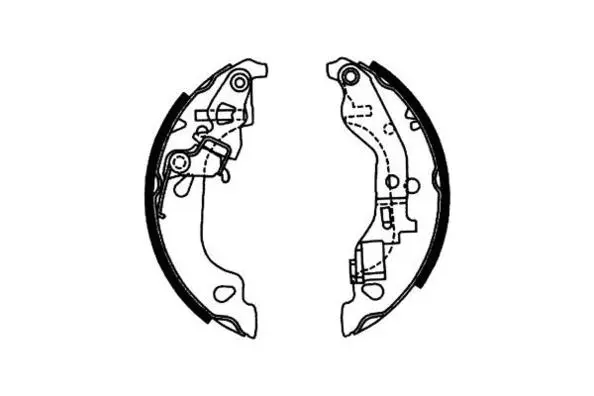 Brake Shoe Set (09-0568)