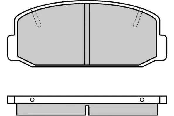 Brake Pad Set, disc brake (12-0223)