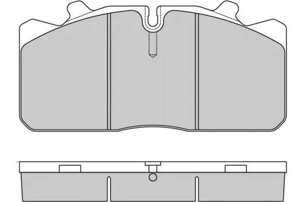 Brake Pad Set, disc brake (12-5285)