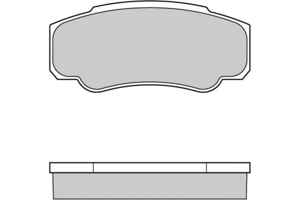 Brake Pad Set, disc brake (12-0996)
