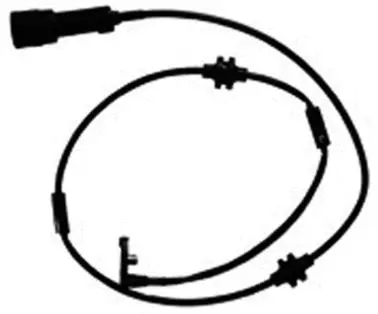 Warning Contact, brake pad wear (17-7410)