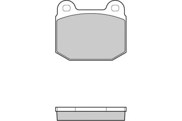 Brake Pad Set, disc brake (12-1035)