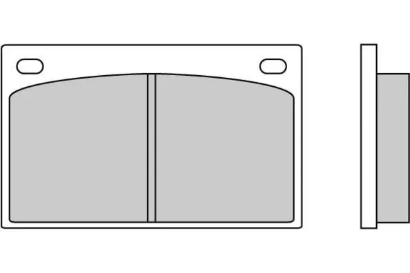 Brake Pad Set, disc brake (12-0035)