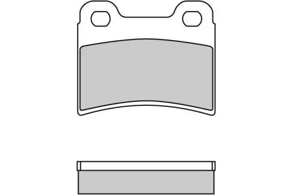 Brake Pad Set, disc brake (12-0630)