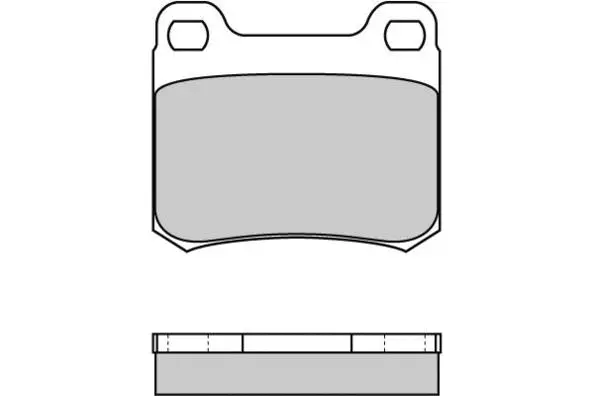 Brake Pad Set, disc brake (12-0227)