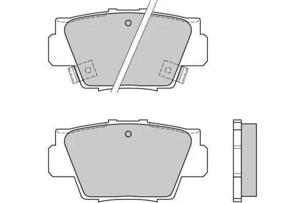 Brake Pad Set, disc brake (12-0545)