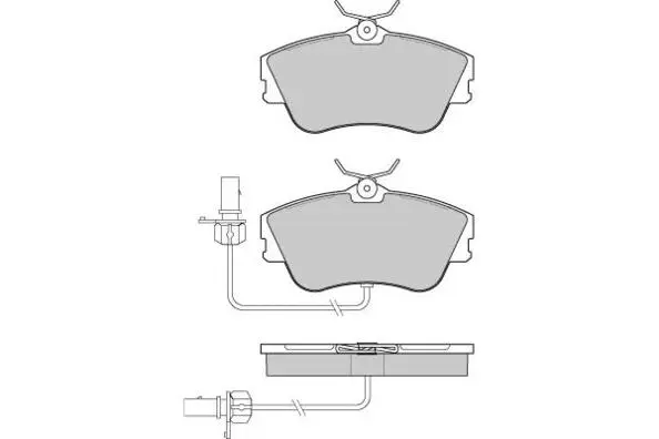 Brake Pad Set, disc brake (12-0994)