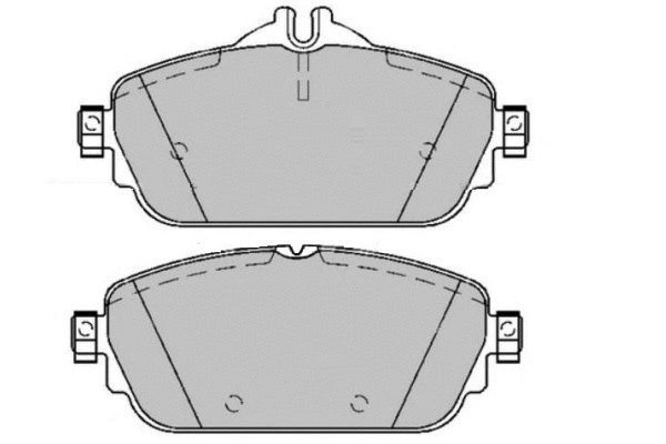 Brake Pad Set, disc brake (12-1615)