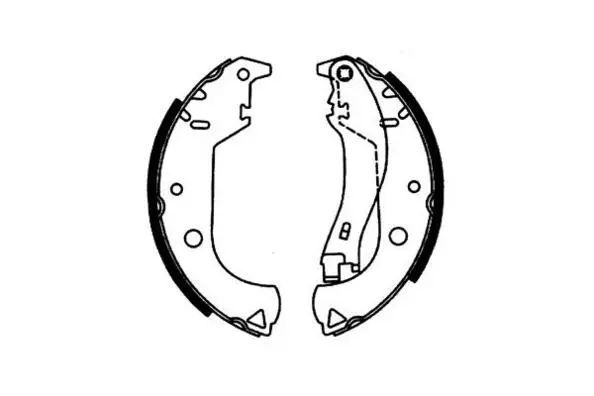 Brake Shoe Set (09-0570)