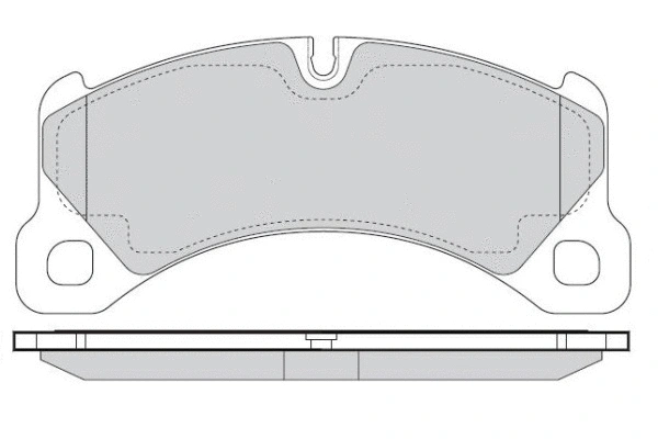 Brake Pad Set, disc brake (12-1552)