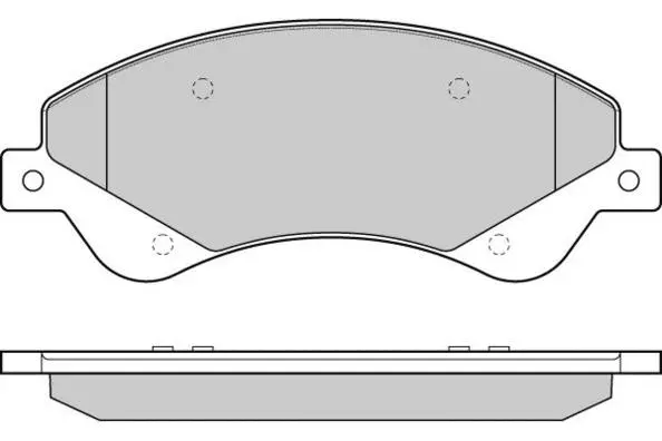 Brake Pad Set, disc brake (12-1273)