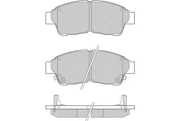 Brake Pad Set, disc brake (12-0526)