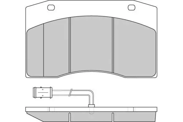 Brake Pad Set, disc brake (12-5240)