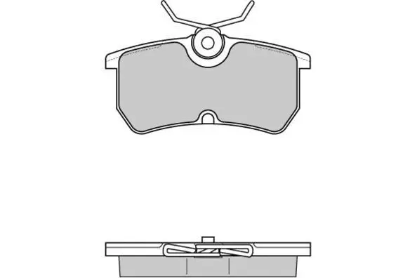 Brake Pad Set, disc brake (12-0844)