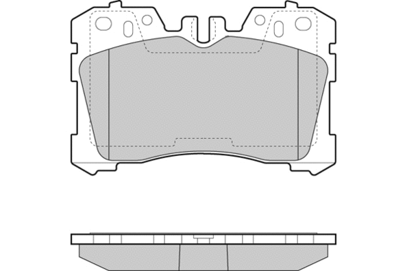 Brake Pad Set, disc brake (12-1462)