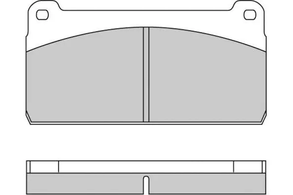 Brake Pad Set, disc brake (12-5237)