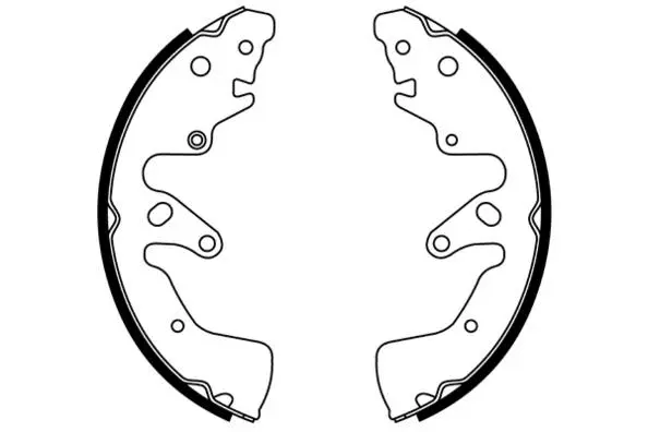 Brake Shoe Set (09-0672)