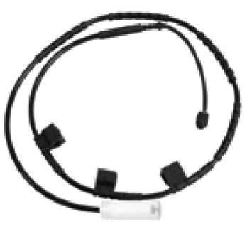 Warning Contact, brake pad wear (17-6908)