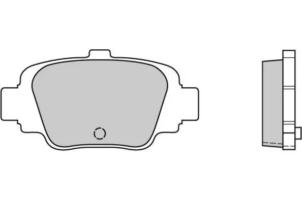 Brake Pad Set, disc brake (12-0560)