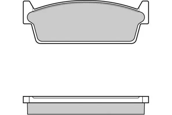 Brake Pad Set, disc brake (12-0440)