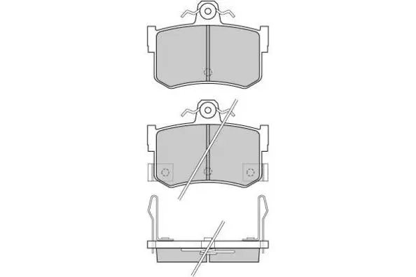 Brake Pad Set, disc brake (12-0818)