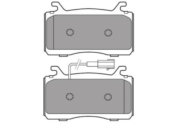 Brake Pad Set, disc brake (12-1713)