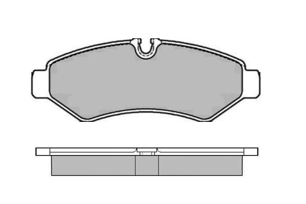 Brake Pad Set, disc brake (12-1738)