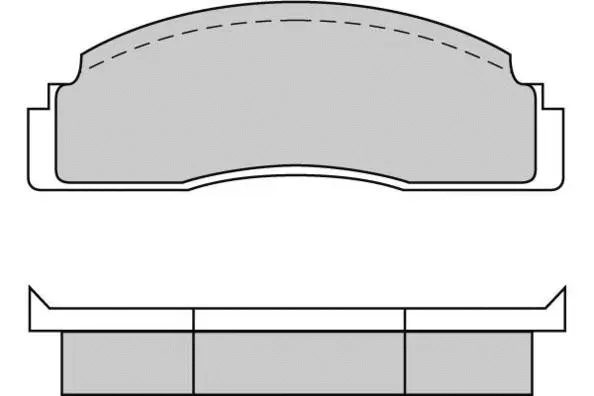 Brake Pad Set, disc brake (12-0104)