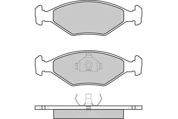 Brake Pad Set, disc brake (12-0343-1)