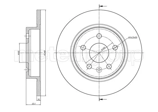 Brake Disc (800-1002C)