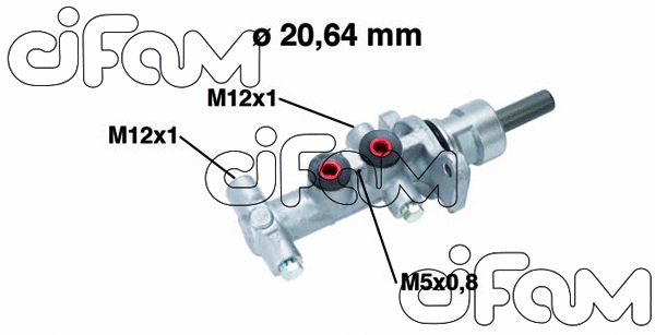 Brake Master Cylinder (202-768)