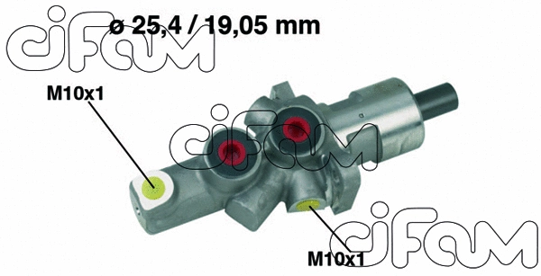 Brake Master Cylinder (202-176)