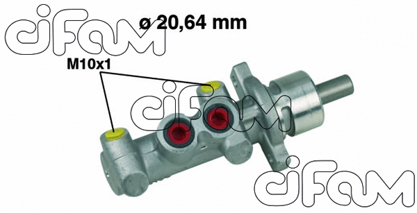 Brake Master Cylinder (202-396)