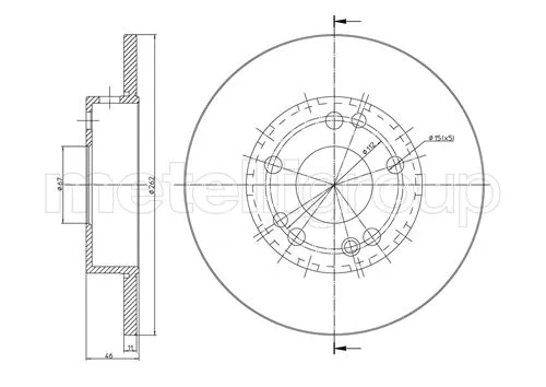 Brake Disc (800-103)