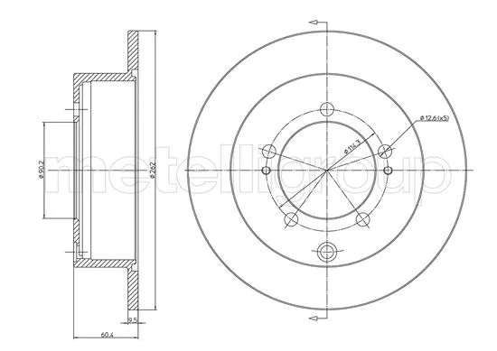 Brake Disc (800-1120C)