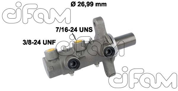 Brake Master Cylinder (202-809)