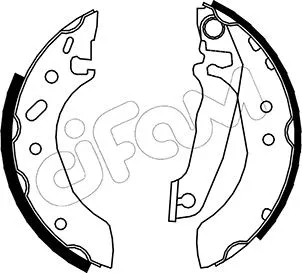 Brake Shoe Set (153-119)