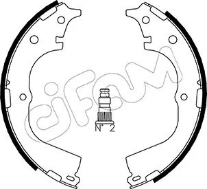 Brake Shoe Set (153-426)