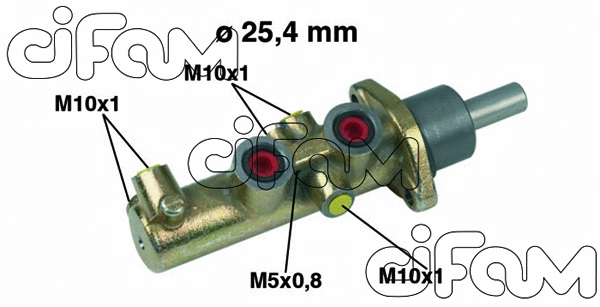 Brake Master Cylinder (202-446)