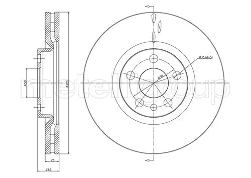 Brake Disc (800-615C)