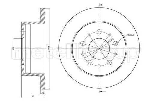 Brake Disc (800-731)