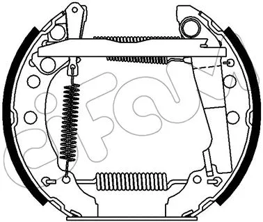 Brake Shoe Set (151-365)