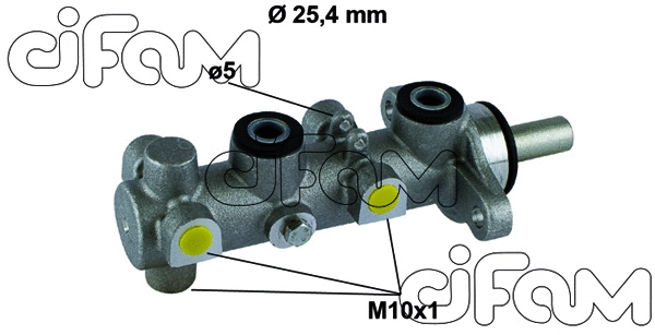 Brake Master Cylinder (202-801)
