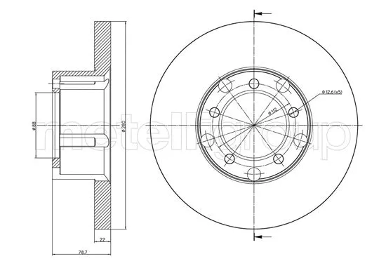 Brake Disc (800-1617)