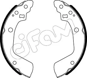 Brake Shoe Set (153-520)