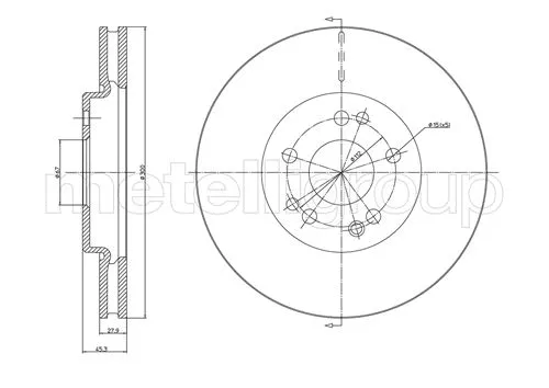 Brake Disc (800-300)