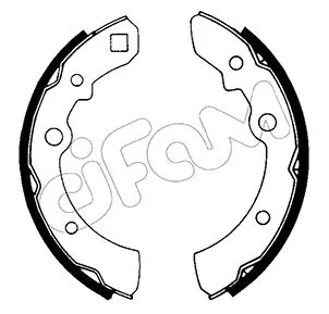 Brake Shoe Set (153-603)