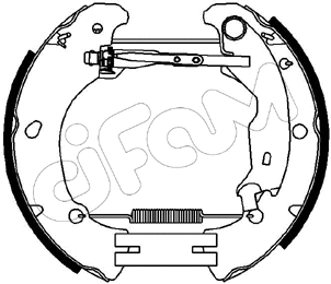 Brake Shoe Set (151-217)