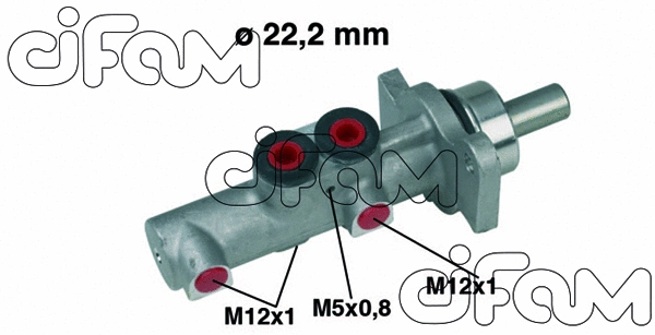 Brake Master Cylinder (202-437)